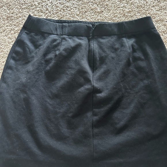 BLACK - medium a-line, straight hem Women's LC Lauren Conrad Mini Skirt - Picture 4 of 5